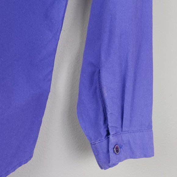 SASSA| Vintage Purple Western Southwestern Rodeo Button Down Shirt Sz Small - Picture 4 of 7